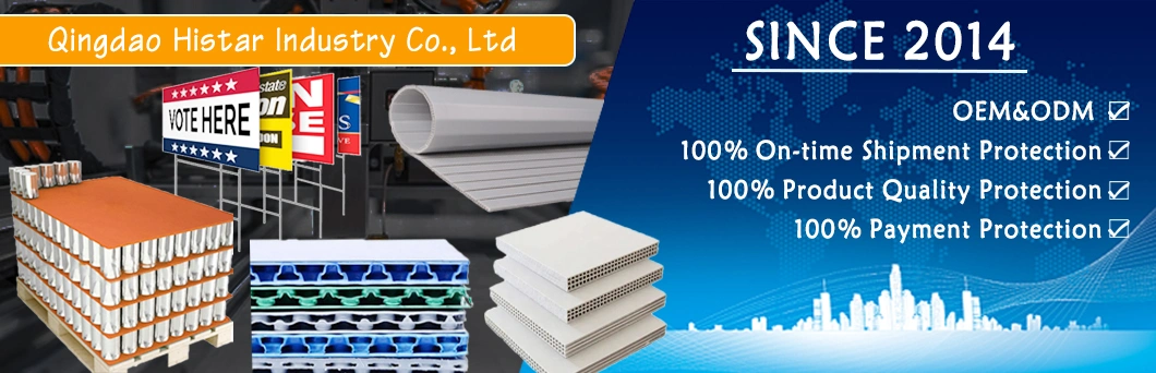 Plastic Corrugated Hollow Panel Construction Honeycomb Sheet Honeycomb Sandwich Core Board PP Polypropylene Honeycomb PP Corrugated Board and Honeycomb Panel