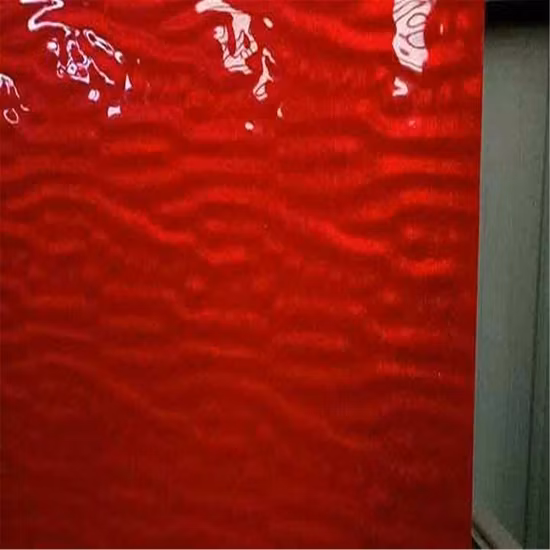 Decorazione della casa in vetro satinato con motivi in vetro con spessore 4 mm, 5 mm, 6 mm