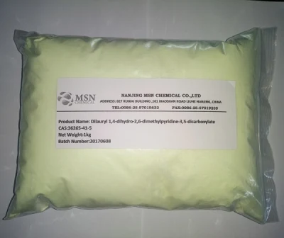 Stabilizzatore PVC CAS-Nr.: 36265-41-5 Dilauril 1, 4-Diidro-2, 6-Dimetil-3, 5-Pyridindicarboxylat